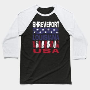 Shreveport Lousiana USA T-Shirt Baseball T-Shirt